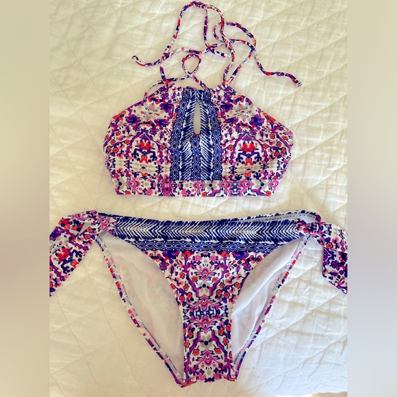 Athleta athletic bikini XXS top and S bottom - Picture 1 of 5